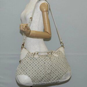 LOUIS VUITTON Monogram Mini Lin Croisette Marina GM Bag 2way M95492 Auth 139957